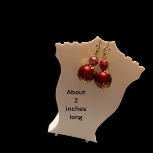 Handmade dangle earrings